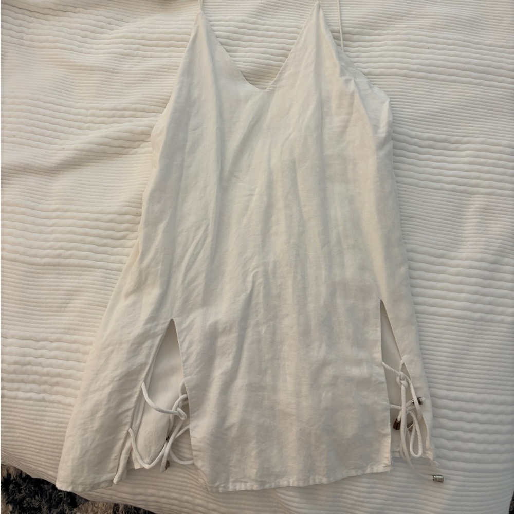 Sabo Skirt White Dress Cover Up